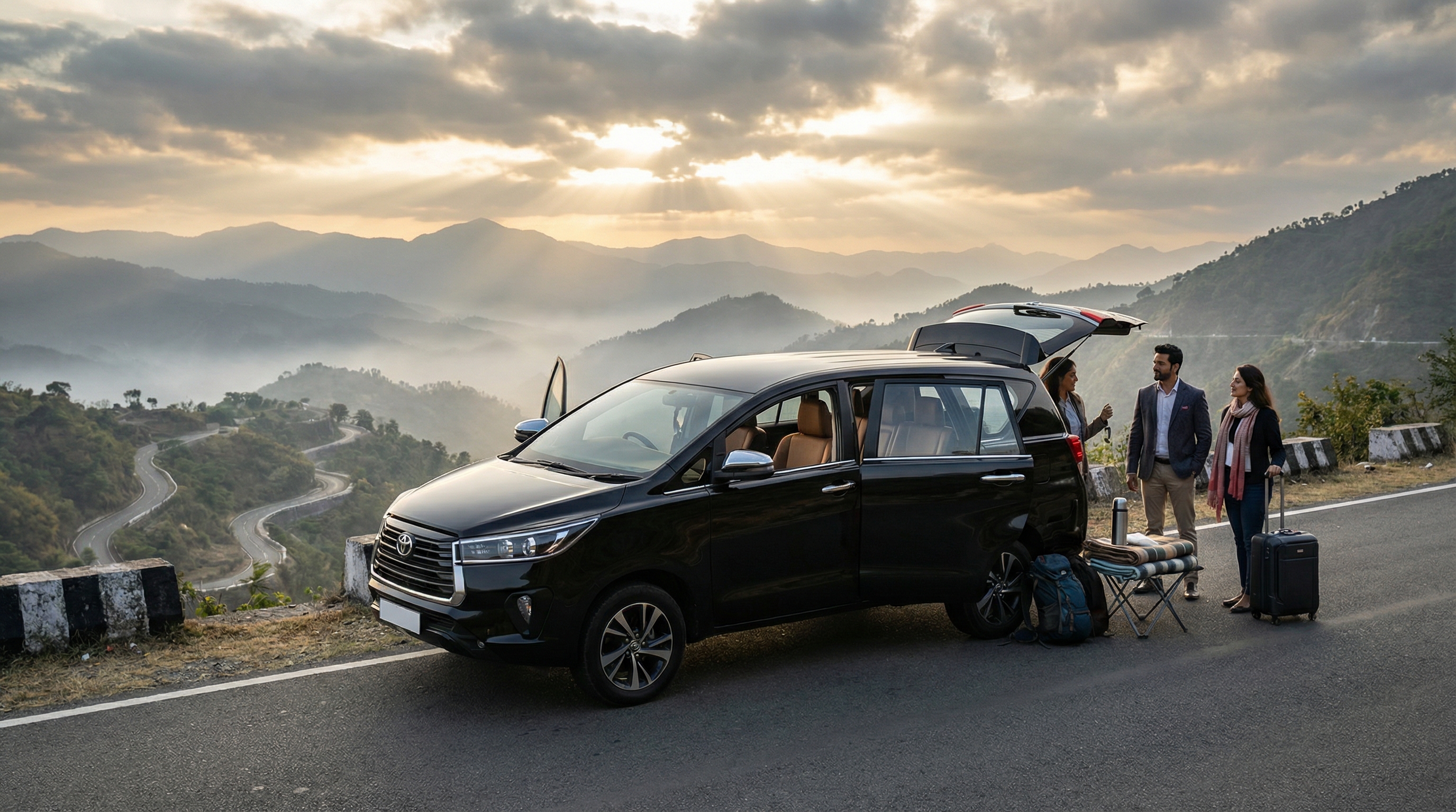 Innova Crysta Hire in Kathgodam – Premium Taxi for Hill Travel